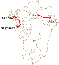 Kyushu map